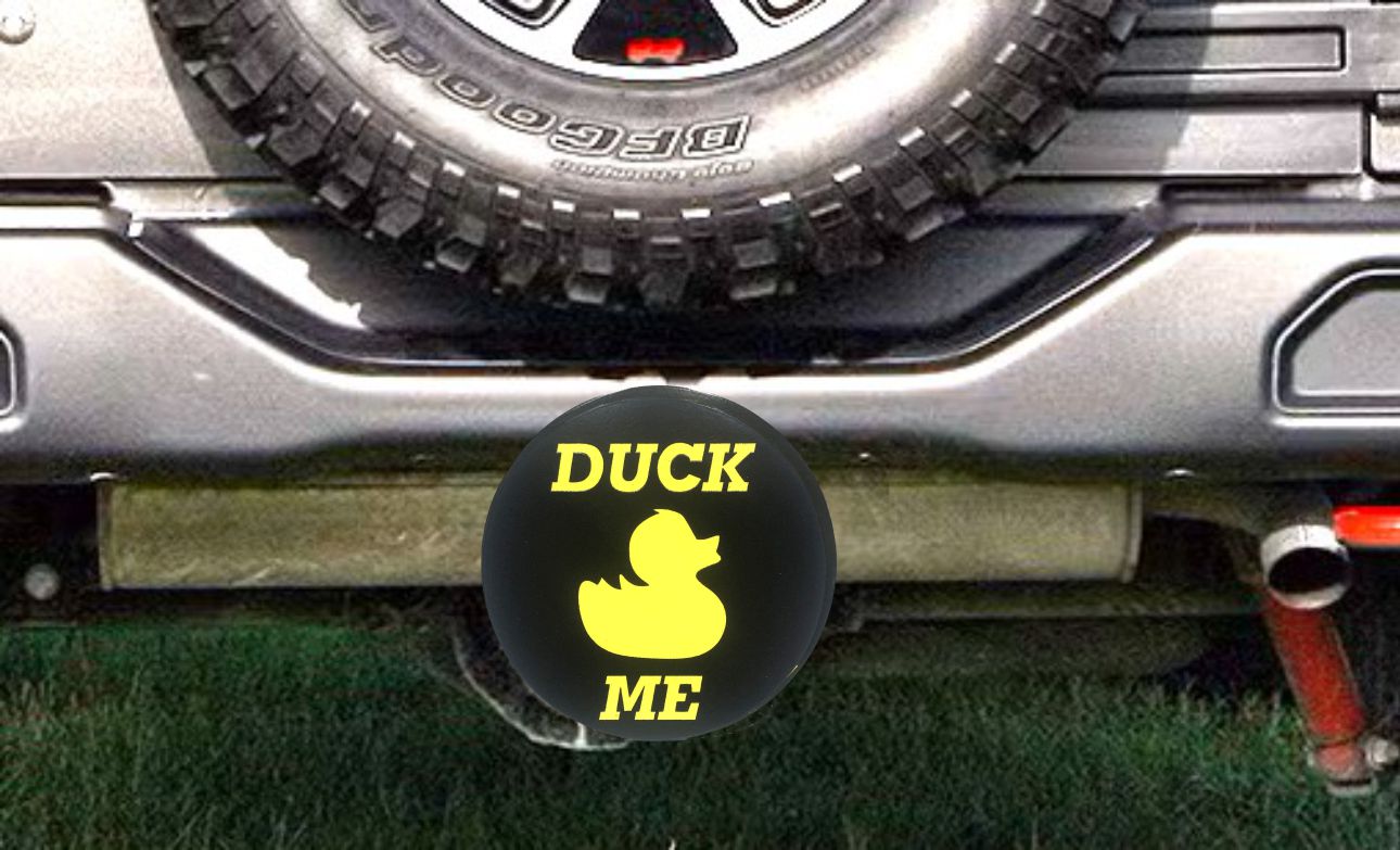 DUCK ME HITCH COVER