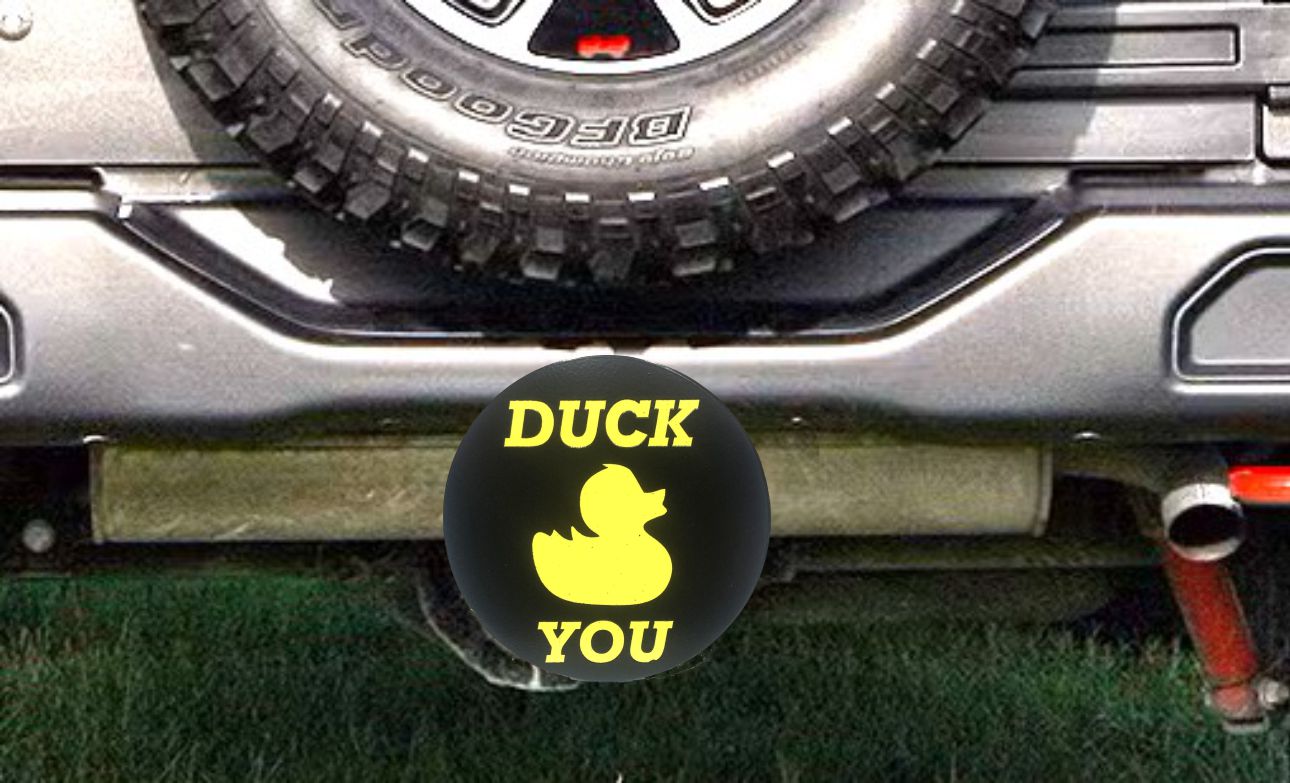 DUCK YOU HITCH COVER