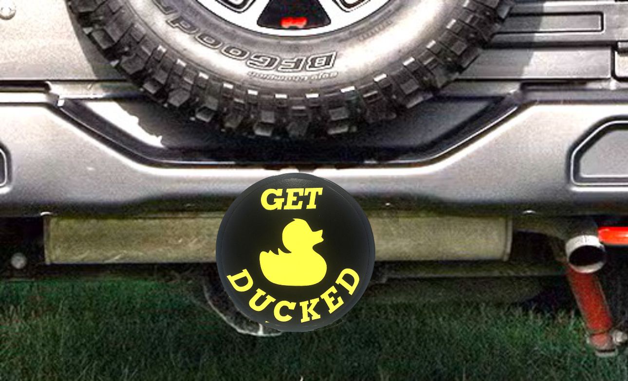 GET DUCKED HITCH COVER
