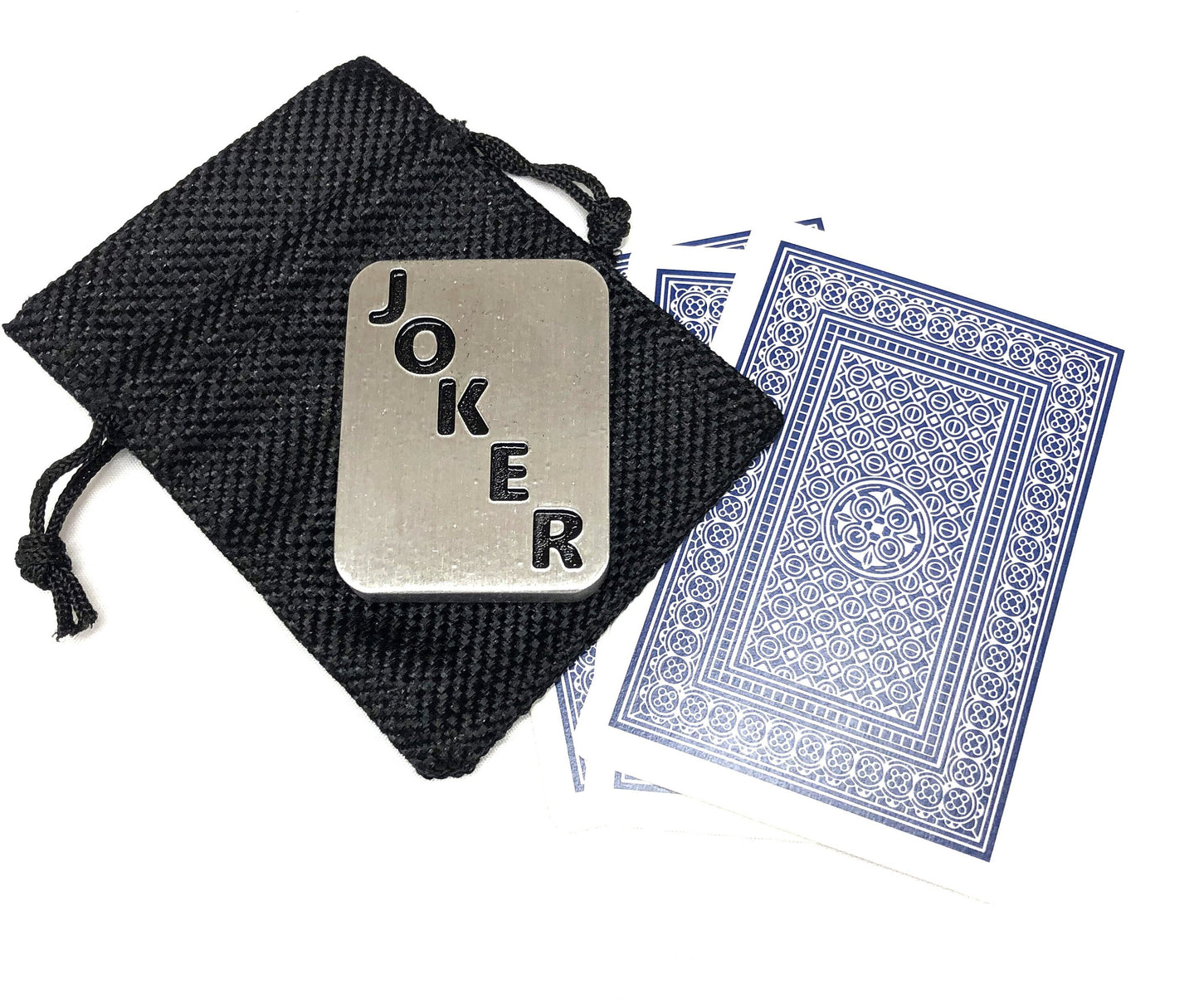 joker poker card guard protector with storage bag